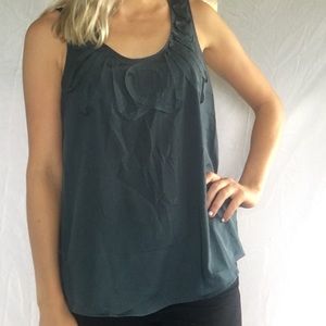 Emerald blouse tank great condition